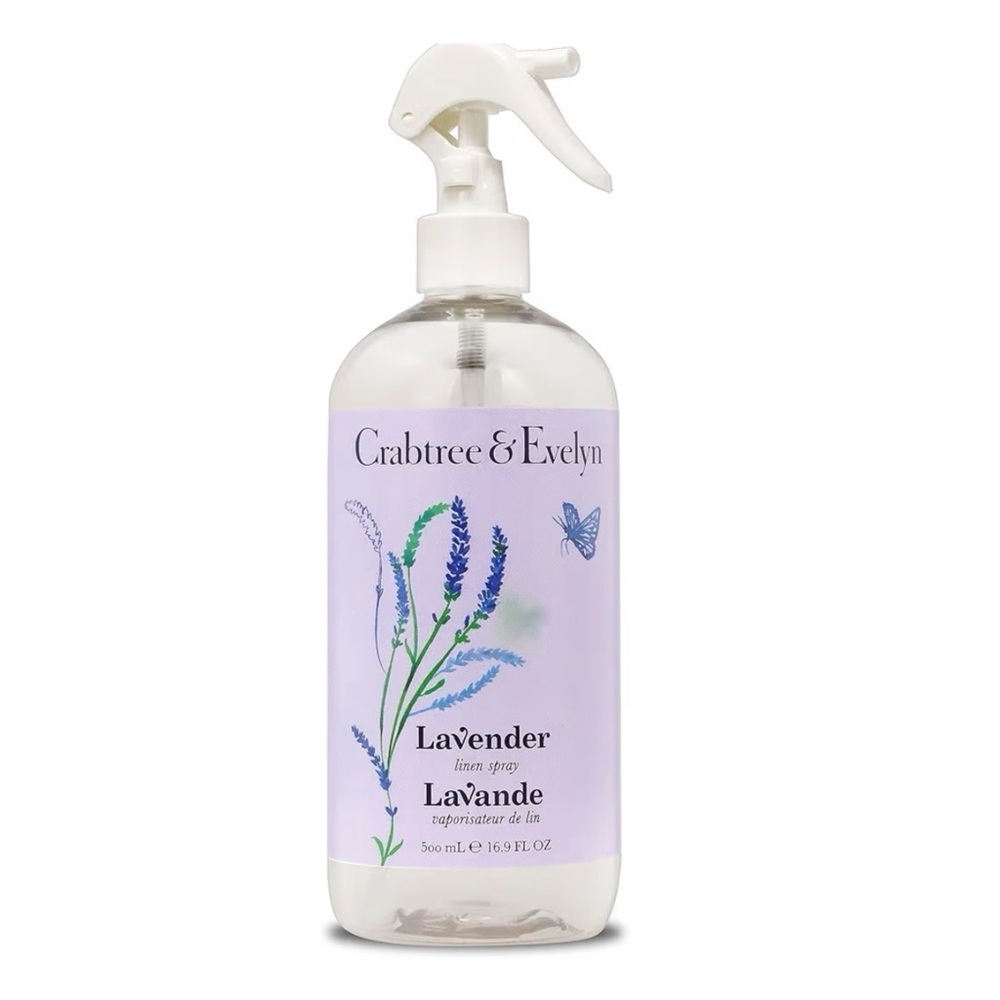 Crabtree & Evelyn Lavender Linen Spray 500ml 16.9 fl oz